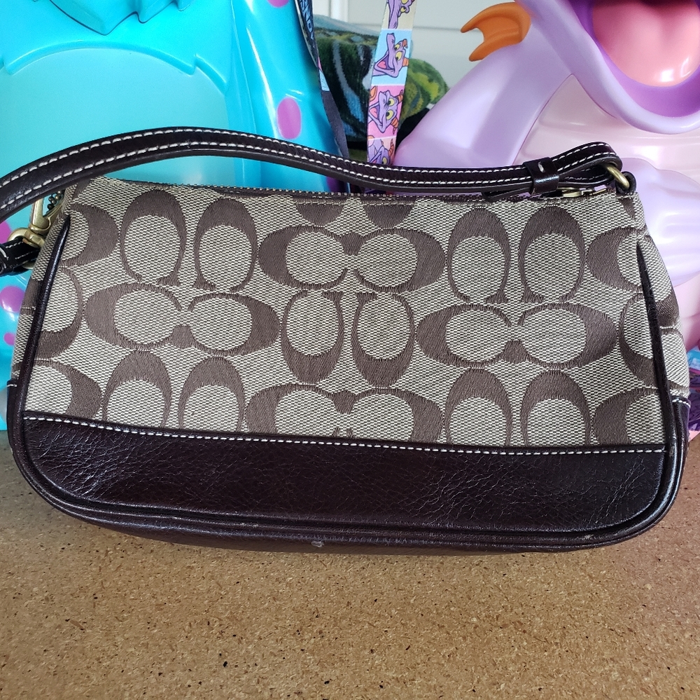 Coach wristlet handbag